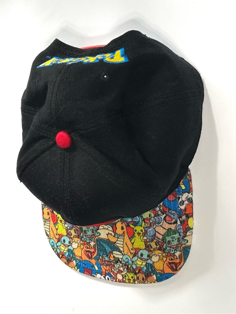 Pokémon Hat Official Snap Back Pokemon Cap Pokeball Full Bill SnapBack - Picture 4 of 10